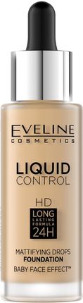 Eveline Cosmetics Liquid Control Hd Podkład O Twarzy 016 Vanilla 32 Ml