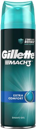 Gillette Mach 3 Extra Comfort żel do golenia, 200 ml