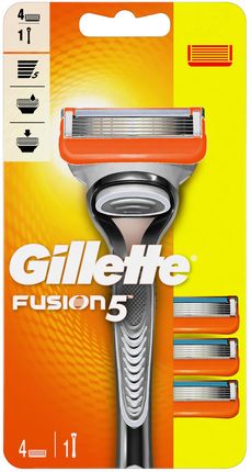 Gillette Fusion Proglide Rączka Do Maszynki Do Golenia 1 Szt + Wkłady 4 Szt 1 Opak.