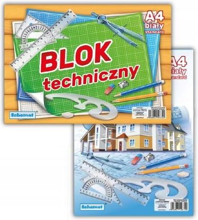 Schemat Blok Techniczny Biały A4 10 Kartek Jakość Cena