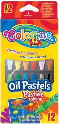 Colorino Pastele Olejne 12 Kolorów Kids