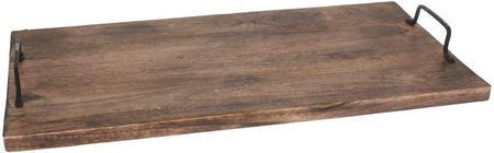 Orion Deska kuchenna drewniana mango do krojenia, serwowania, 56x29 cm, taca z uchwytami