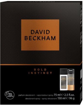 David Beckham Zestaw Bold Instinct Dezodorant W Atomizerze 75ML + Dezodorant Spray 150ML