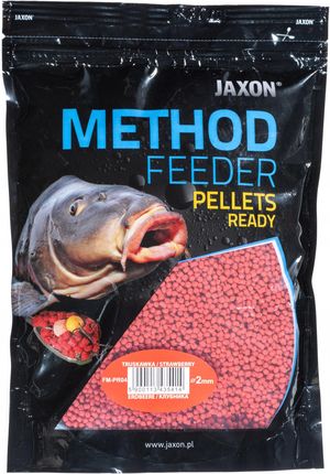 Jaxon Pellet Method Feeder Ready 2Mm Truskawka 500G