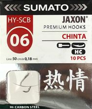 Zdjęcie Jaxon Haczyki Sumato Chinta 6 Czarne Z Przyp 10Szt - Piła