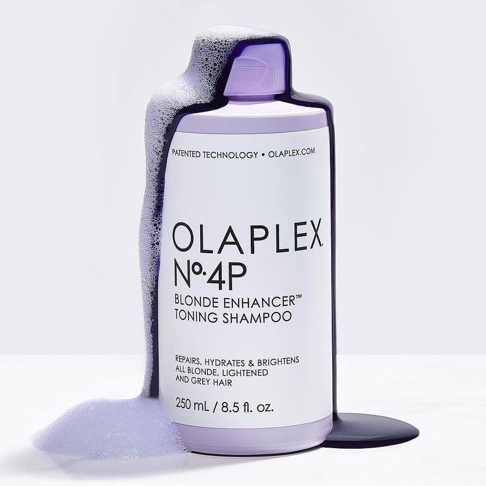 Olaplex No.4P Blonde Enhancer Toning Shampoo Fioletowy szampon do włosów blond 250ml