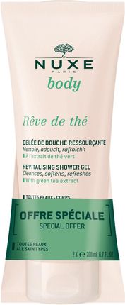 Nuxe
 19, Rue Peclet 75015
 Paris Nuxe Body Reve de The, rewitalizujący żel pod prysznic, 2 x 200 ml
