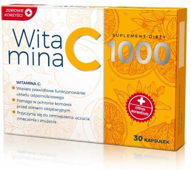 Alg Pharma Zdrowe Korzyści - witamina C 1000, 30 kaps