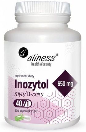 Kapsułki Medicaline Aliness Inozytol 650 mg x 100 szt.