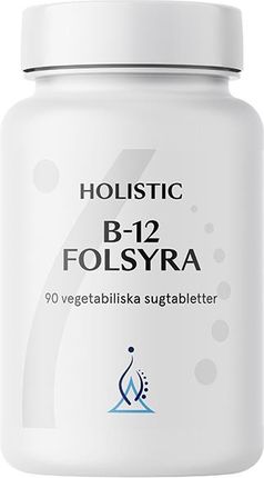 Holistic B-12 Folsyra, 90 tabl