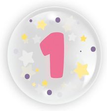 Zdjęcie Tuban Balon 45Cm Dla Dziewczynki Cyfra 1 - Myślibórz