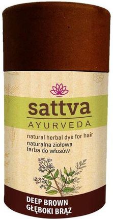 Sattva Henna do włosów Głęboki Brąz 150 g