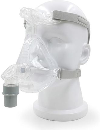 Topson Maska Full Face Ease Fit Fmi Do Aparatu Cpap/Bipap Rozmiar S Z Portem Wydechowym I Regulacją Podpory Czołowej