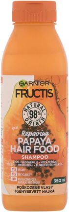 Garnier Fructis Papaya Hair Food Regenerujący Szampon 350 ml