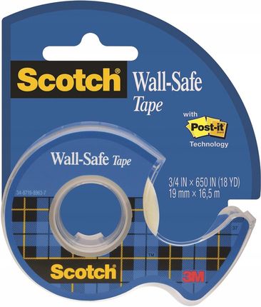 Scotch Taśma Klejąca Wall-Safe Bezpieczna Dla Śc