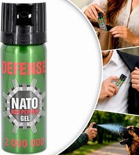 Zdjęcie Sharg Gaz Pieprzowy Defence Nato Gel 2mln Shu 50ml Cone - Ujazd