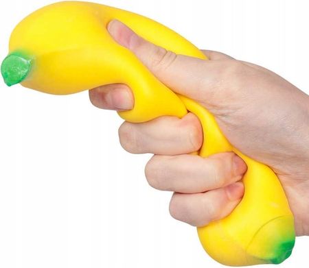 Majdan Zabawki Gniotek Antystresowy Banan Żółty Duży Relax 18Cm