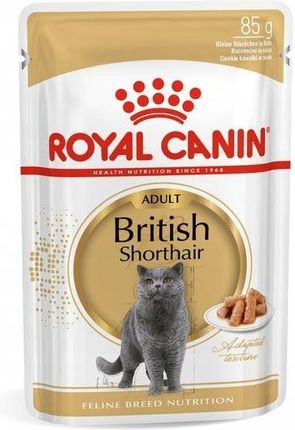 Royal Canin British Shorthair Adult w sosie 12x85g