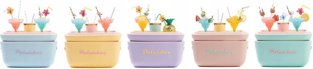 фото Портативний холодильник Polarbox Retro 20L Blue