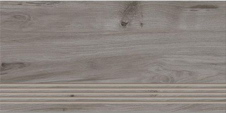Cer-Art Gres Szkliwiony Ashville Grey Mat Stopnica 29,7X59,8
