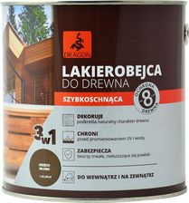 Zdjęcie Dragon Lakierobejca Do Drewna 2,5L Orzech Włoski - Zdzieszowice