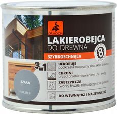 Zdjęcie Dragon Lakierobejca Do Drewna 200Ml Szara - Ostrów Mazowiecka