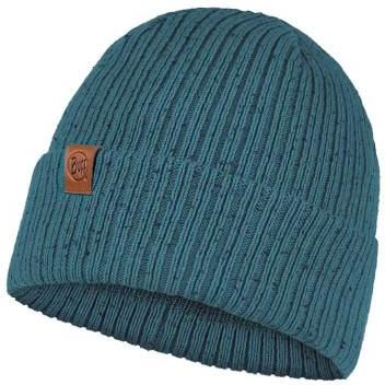 Czapka Buff Knitted Hat Kort DUSTY BLUE