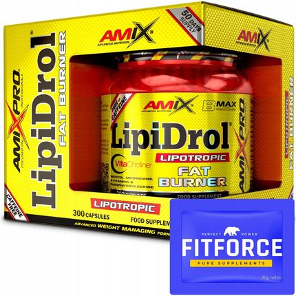 Amix Lipidrol 300 Caps Fat Burner