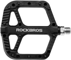Zdjęcie Rockbros Pedały Rowerowe Platformowe Nylonowe 2018-12A Czarne - Pacanów