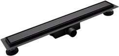 Zdjęcie BALNEO DUPLEX NEXT BLACK odpływ liniowy 2w1 90cm stalowy DUPLEX-NEXT-BL900 - Kościan