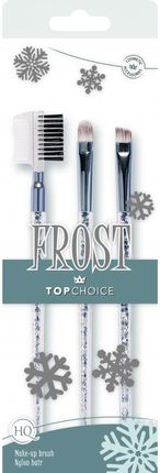 Top Choice Komplet Pędzli 3 szt. Frost