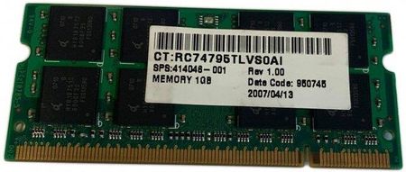 OEM PAMIĘĆ RAM HP 414048-001 1GB 2RX8