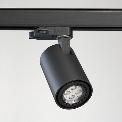 GABI L6Th projektor track max. 1x50W, GU10, 230V, czarny głęboki (mat struktura) RAL 9005