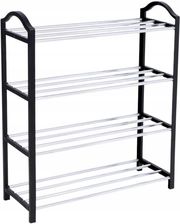 Zdjęcie Półka Na Buty Nola Czarno-Srebrna - Raszków