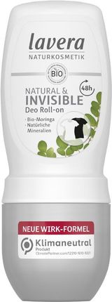 Lavera Invisible 24H Dezodorant Roll-On Z Wyciągiem Pereł Uniwersalny