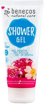 Benecos Natural Shower Gel Naturalny Żel Pod Prysznic Z Granatem I Różą 200Ml