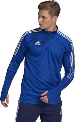 bluza męska adidas niebieska