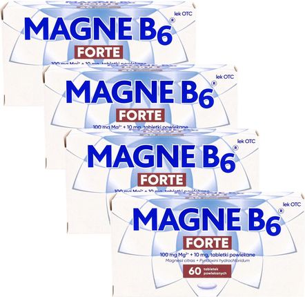 Magne B6 Forte 4 x 60 tabletek