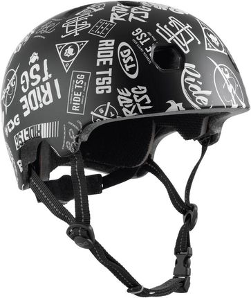Tsg Meta Graphic Design Helmet Czarny Biały 2021