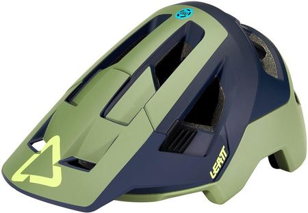 Leatt Mtb 4.0 All Mountain Helmet Oliwkowy Niebieski 2021