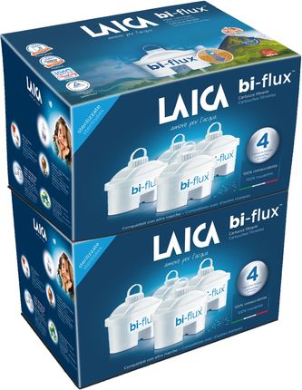 Laica BI-FLUX Uniwersal Wkłady filtrujące 8 szt