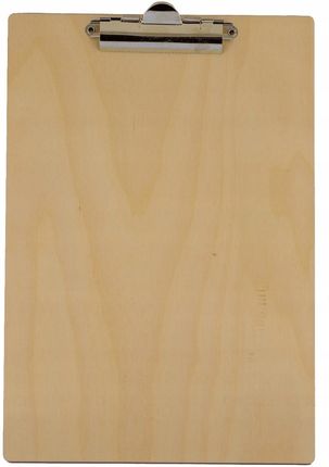 Drewniana Clipboard Deska Z Klipsem Podkładka A4