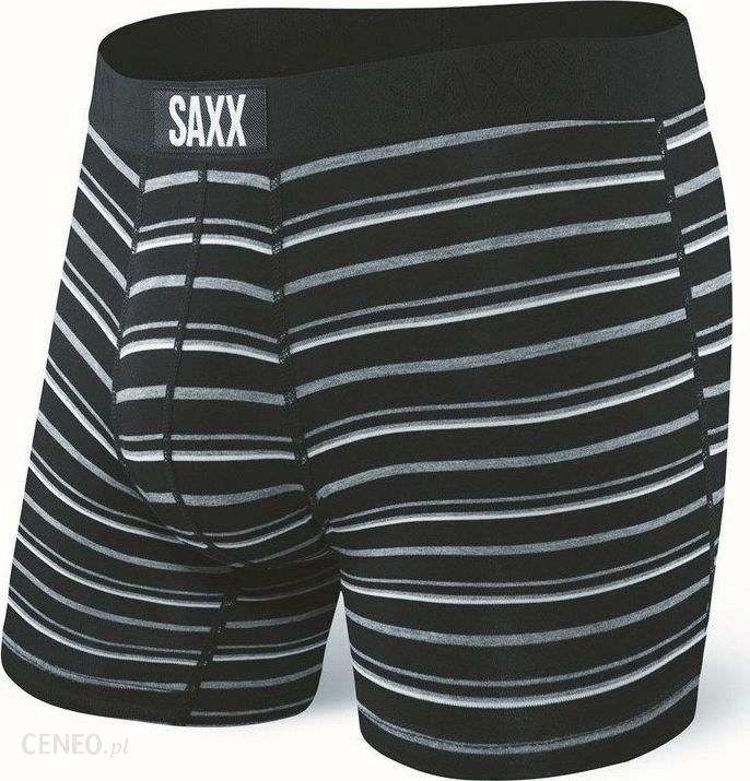 SAXX Bokserki męskie Vibe Boxer Brief Black Coast Stripe r. XS - Ceny i ...