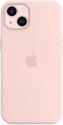 Apple Silikonowe etui iPhone 13 kredowy róż - Etui na