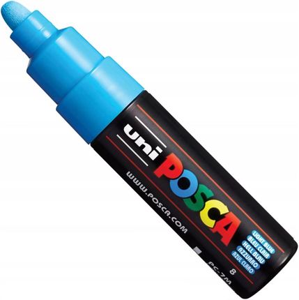 Marker Z Farbą Plakatową Posca Pc-7M Light Blue