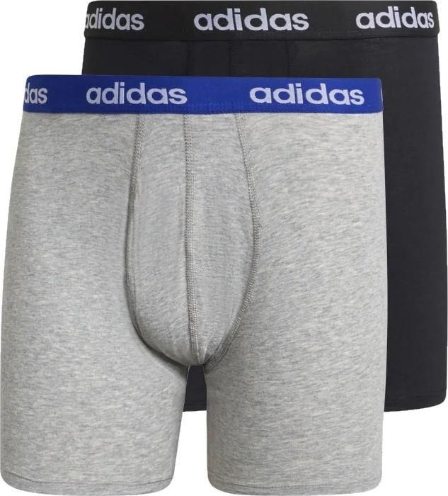 Adidas adidas Linear Brief Boxer 2 Pack GN2072 M Czarne - Ceny i opinie 