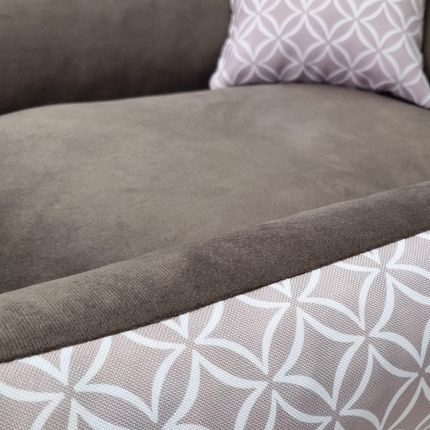 E-Legowisko Przytulna Sofa Otto 80X60cm Boho 01 - zdjęcie 5