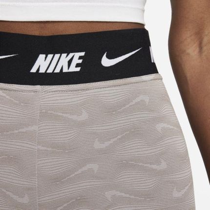 Damskie legginsy z wysokim stanem Nike Sportswear Club - Szary 