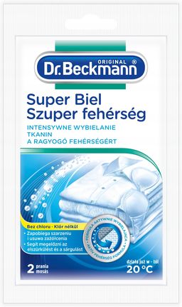 Dr Beckmann Super Biel Wybielanie Tkanin 80G