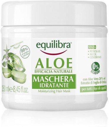 Equilibra Aloe moisturizing hair mask nawilżająca maska aloesowa do włosów 250ml
